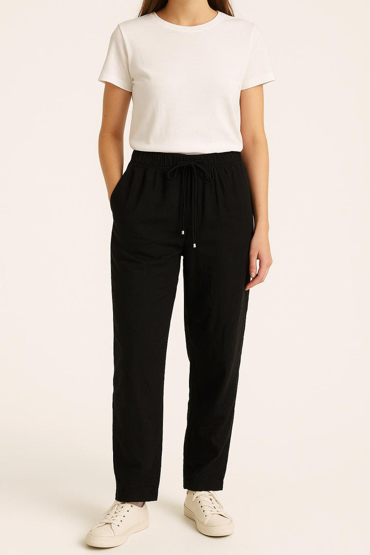 Pantalon Noir - Taille S/36 de la marque Caroll | PARAD27781 - Vendu par Paradigme - Image 1