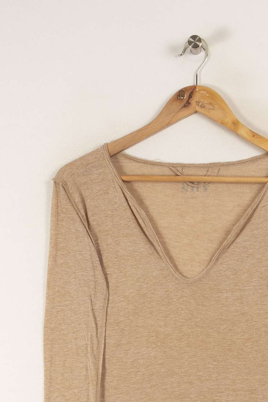 Tshirt Beige - Taille XS/34