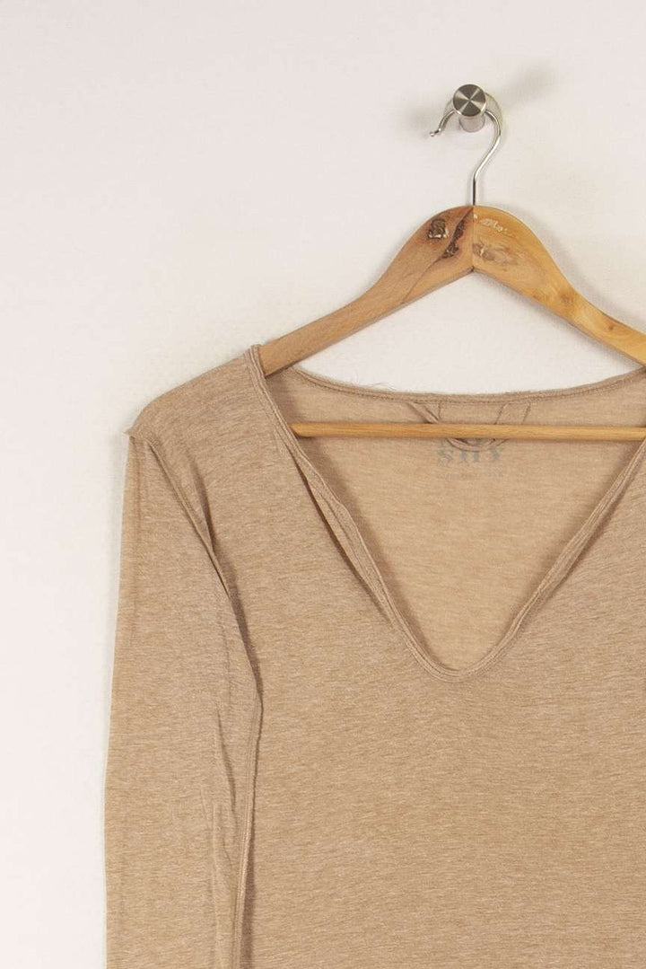 Tshirt Beige - Taille XS/34