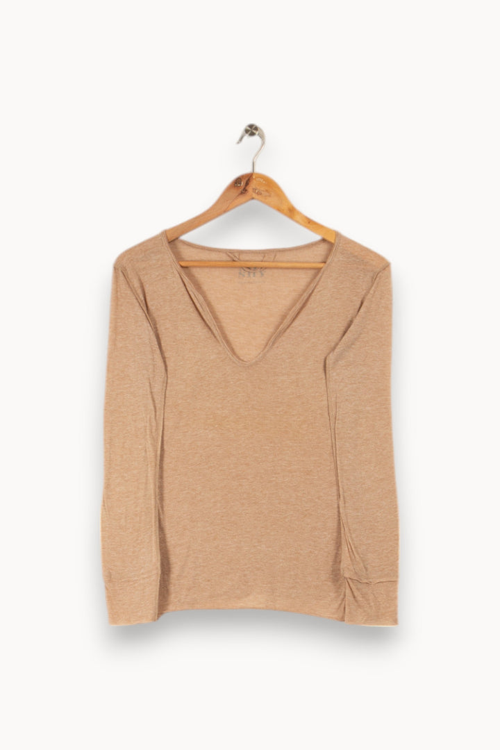 Tshirt Beige - Taille XS/34