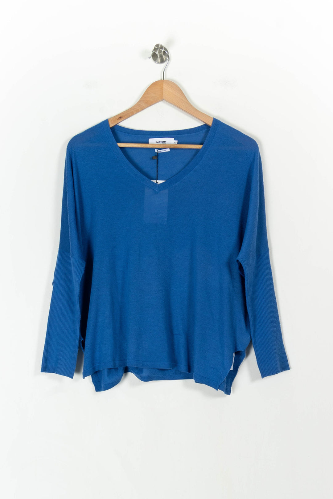 Pull Bleu - Taille S/36 de la marque Notshy Cashmere | PARAD27793 - Vendu par Paradigme - Image 2