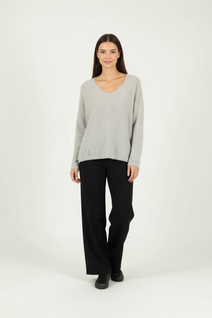 Pull Gris - Taille S/36 de la marque Notshy Cashmere | PARAD27796 - Vendu par Paradigme - Image 1