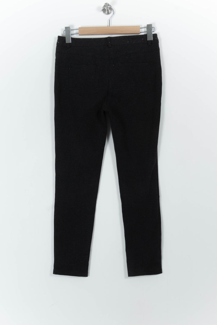 Pantalon Noir - Taille L/40 de la marque Caroll | PARAD27799 - Vendu par Paradigme - Image 4
