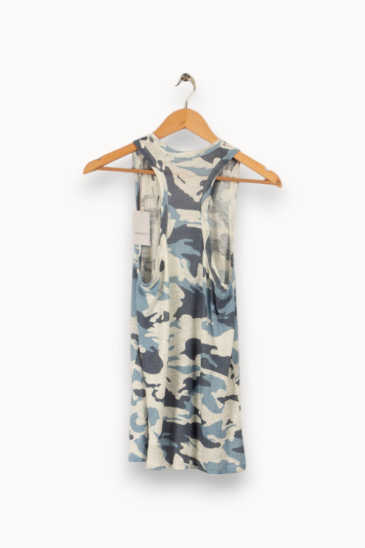 Débardeur bleu militaire de la marque Zadig&Voltaire | PARAD27805 - Vendu par Paradigme - Image 3