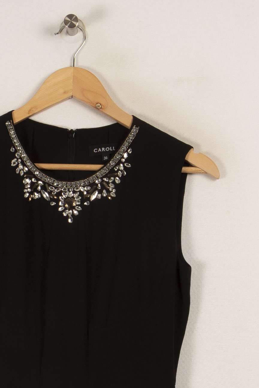 Robe Noir de la marque Caroll | PARAD27829 - Vendu par Paradigme - Image 1