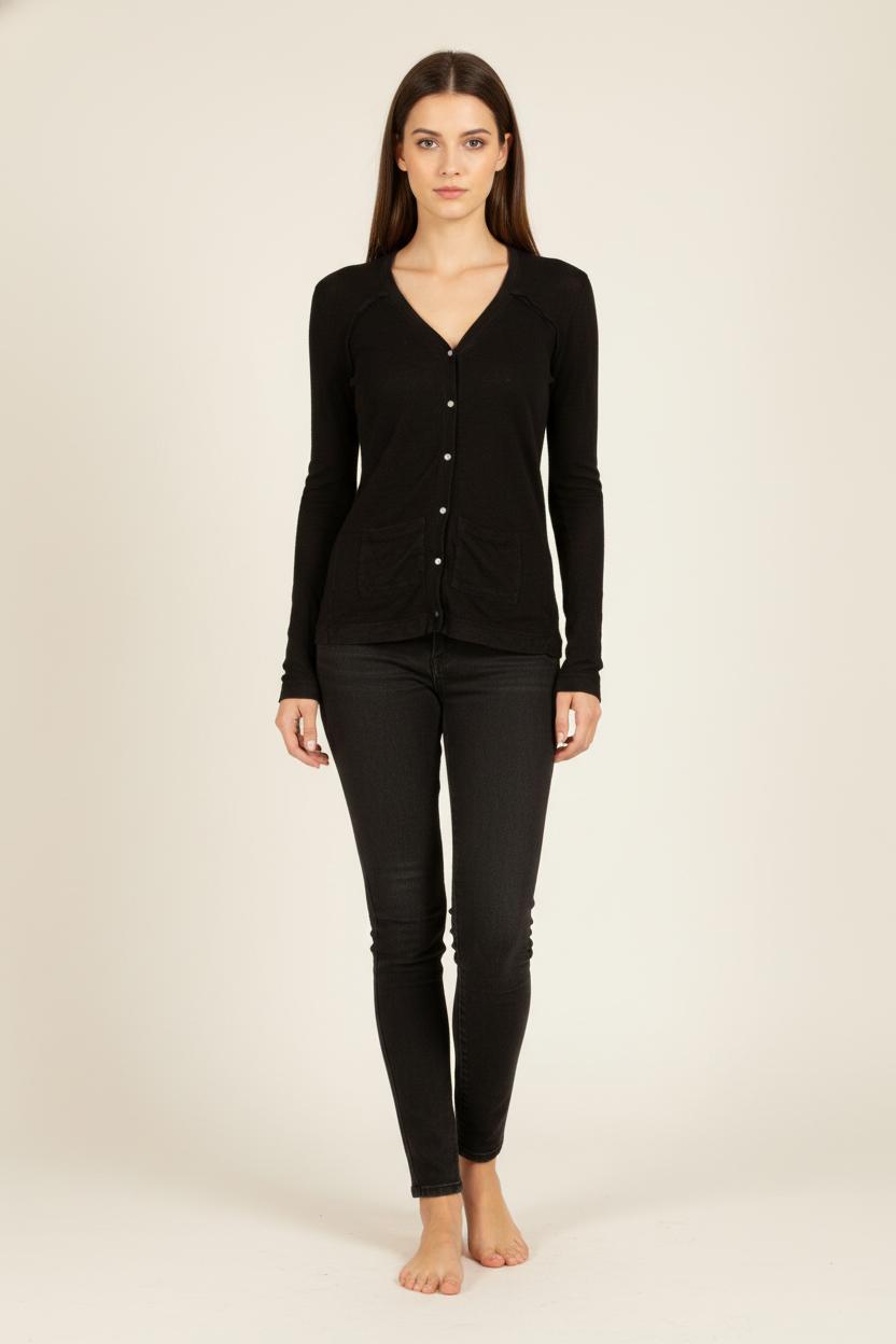 Cardigan noir - Taille XS/34