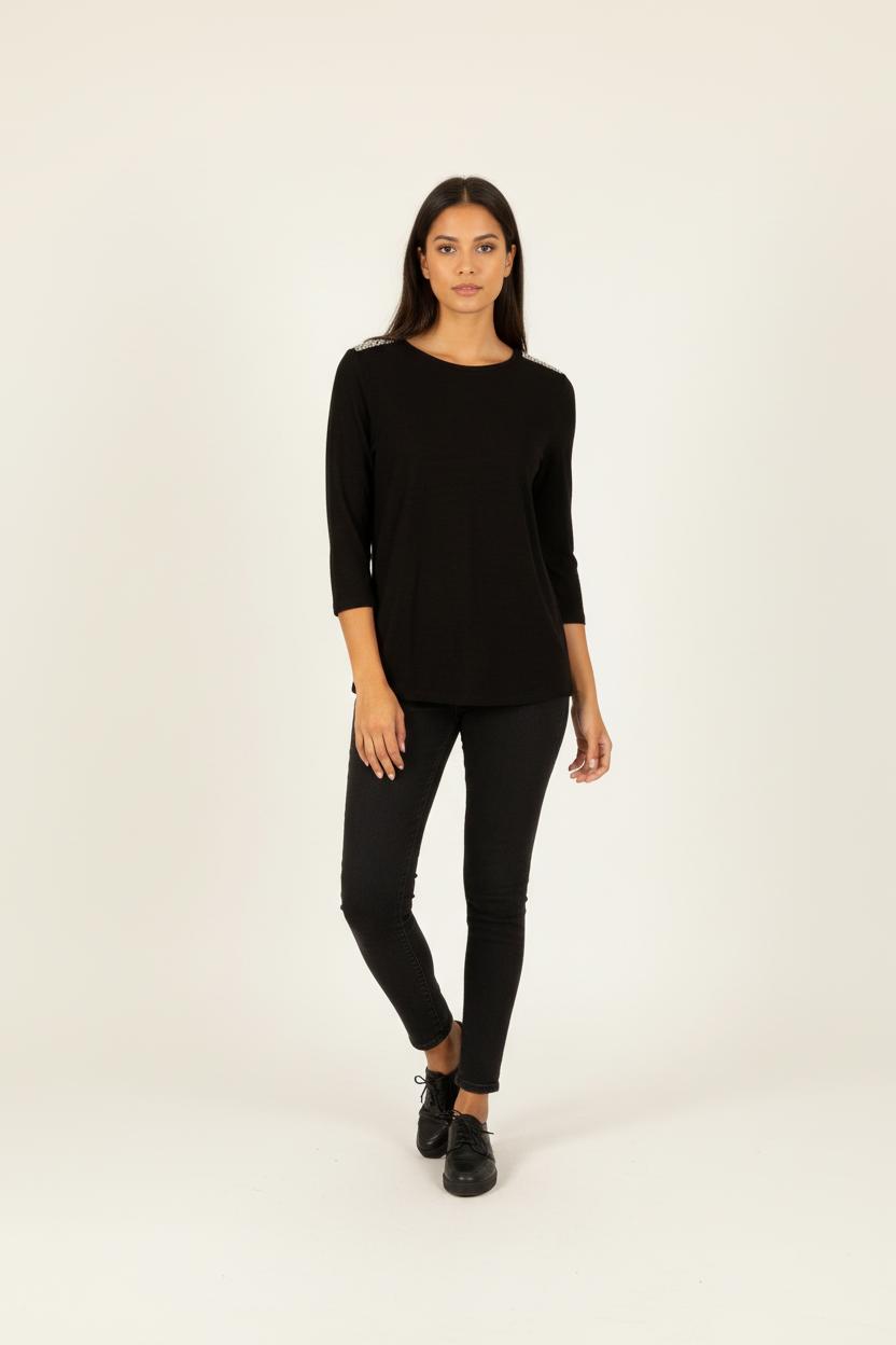 T-shirt noir - Taille S/36