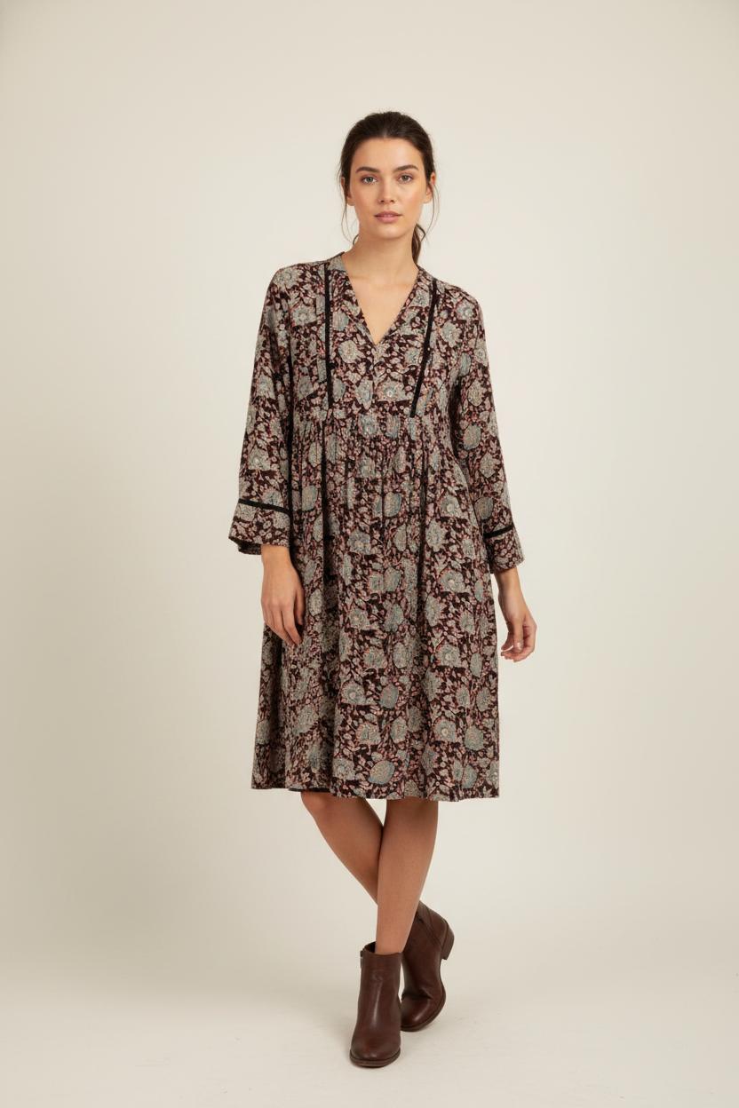 Robe multicolore - Taille XS/34