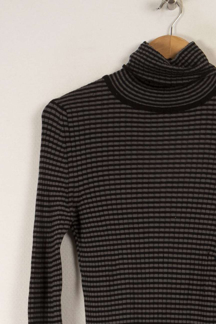 pull noir de la marque Comptoir des Cotonniers | PARAD27877 - Vendu par Paradigme - Image 2