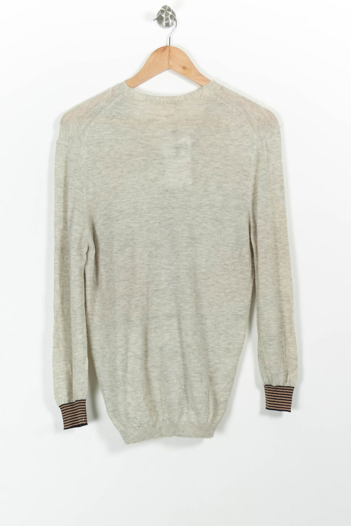 Cardigan Gris - Taille M/38 de la marque Bellerose | PARAD27888 - Vendu par Paradigme - Image 4