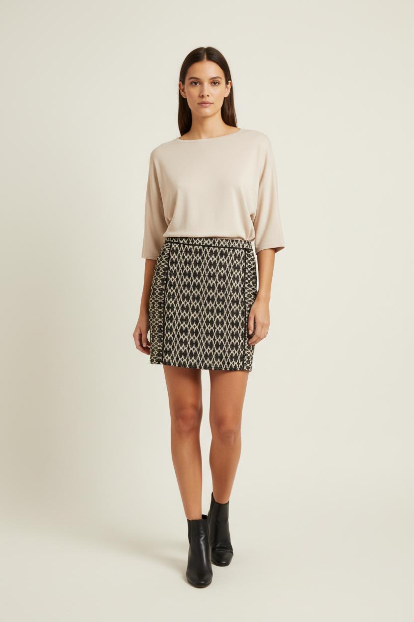 Jupe Courte & Midi Noir - Taille 42/XL de la marque Comptoir des Cotonniers | PARAD27891 - Vendu par Paradigme - Image 1