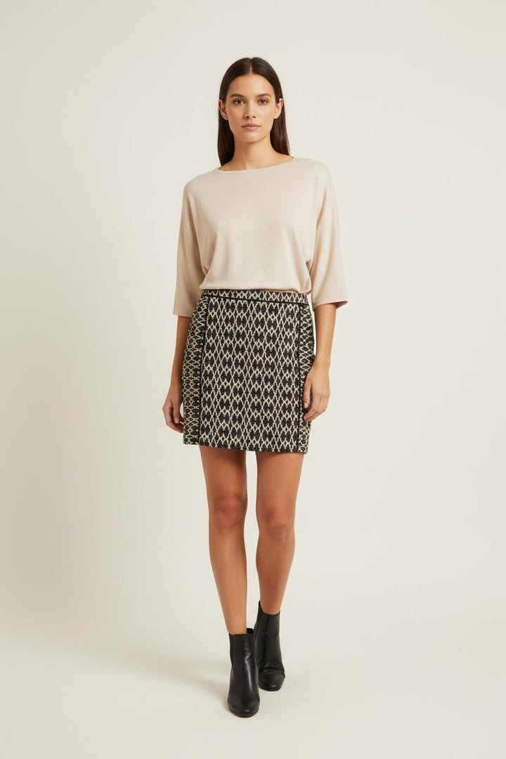 Jupe Courte & Midi Noir - Taille 42/XL de la marque Comptoir des Cotonniers | PARAD27891 - Vendu par Paradigme - Image 1