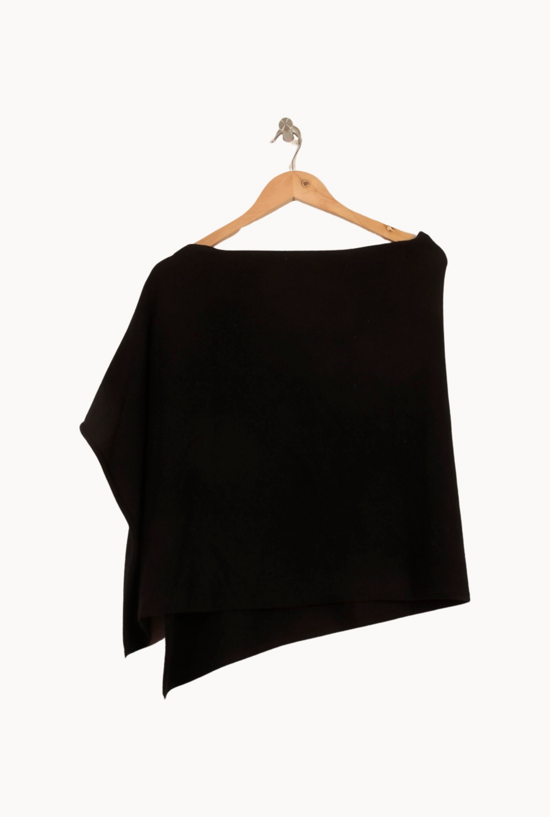 Poncho Noir - Taille T.U. de la marque Eric Bompard | PARAD27892 - Vendu par Paradigme - Image 4