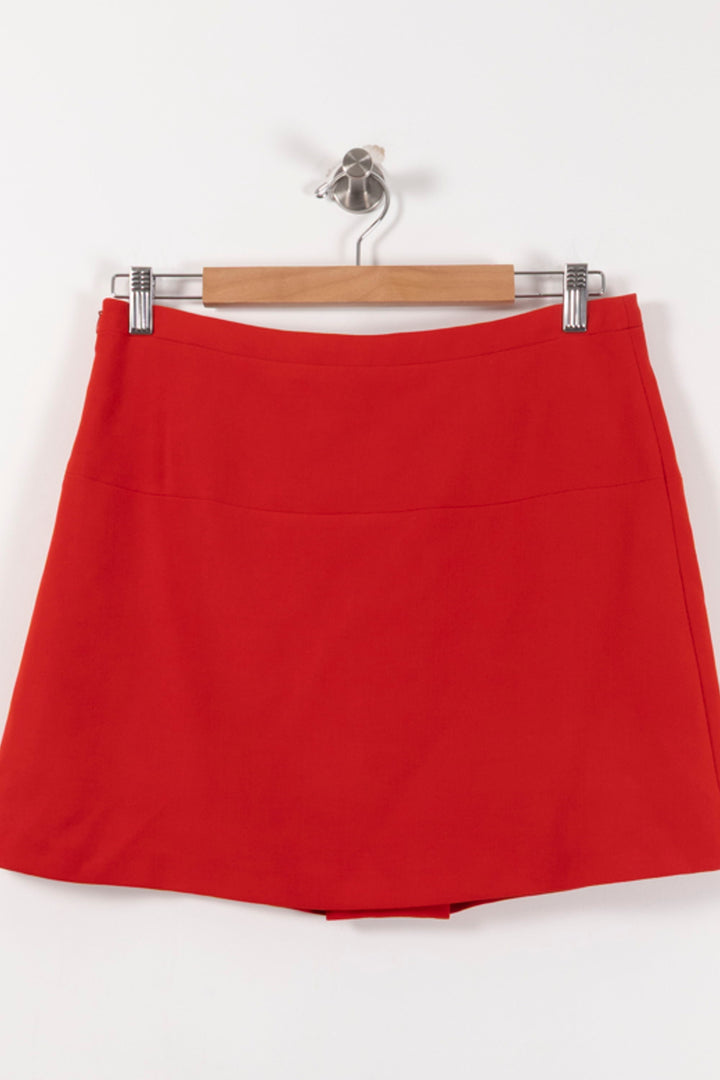 Jupe Plissée Rouge - Taille L/40 de la marque Comptoir des Cotonniers | PARAD27900 - Vendu par Paradigme - Image 4