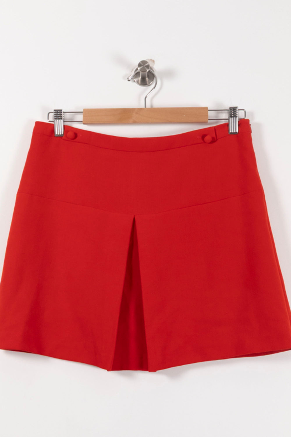 Jupe Plissée Rouge - Taille L/40 de la marque Comptoir des Cotonniers | PARAD27900 - Vendu par Paradigme - Image 2