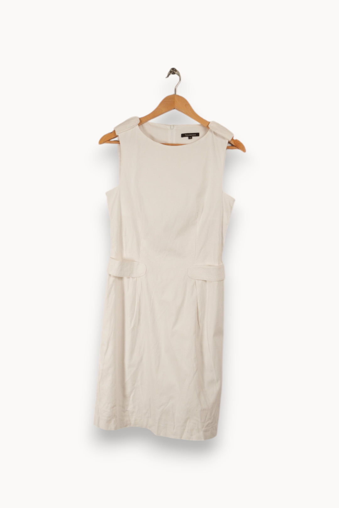 Robe Blanc de la marque Tara Jarmon | PARAD27919 - Vendu par Paradigme - Image 1