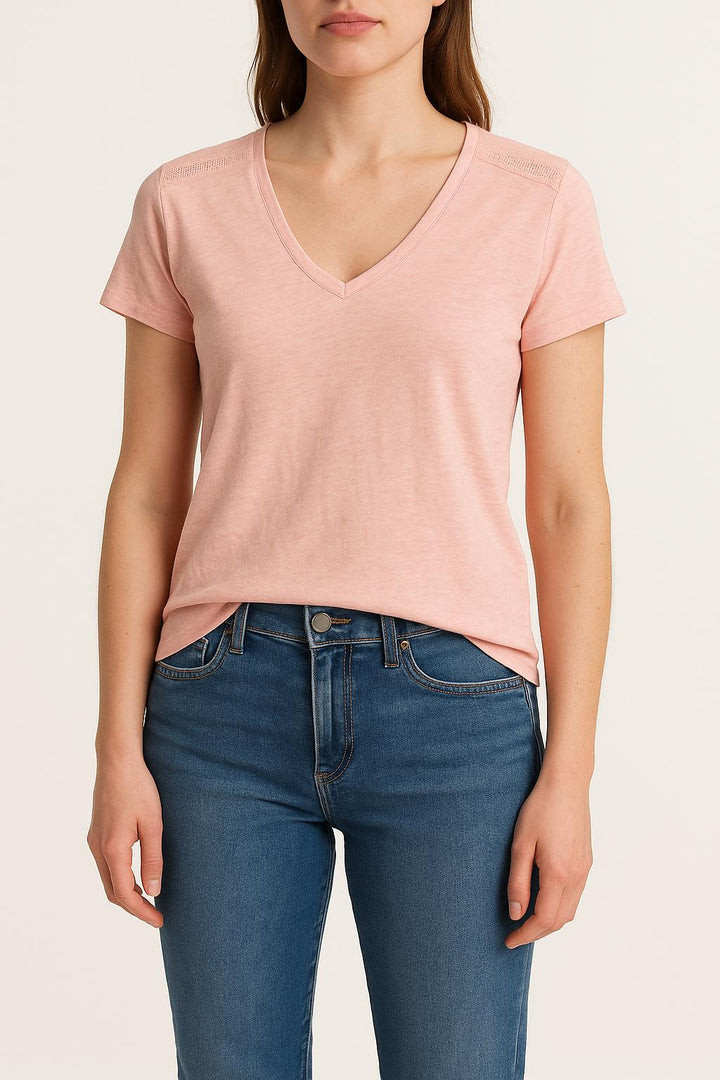 Tee-shirt Rose - Taille XS/34 de la marque Des petits hauts | PARAD27936 - Vendu par Paradigme - Image 1