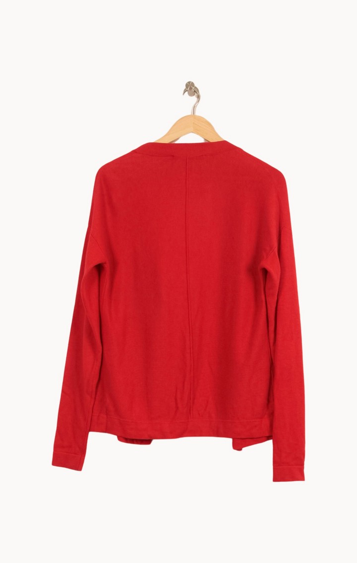 Cardigan Rouge - Taille M/38 de la marque Comptoir des Cotonniers | PARAD27945 - Vendu par Paradigme - Image 4
