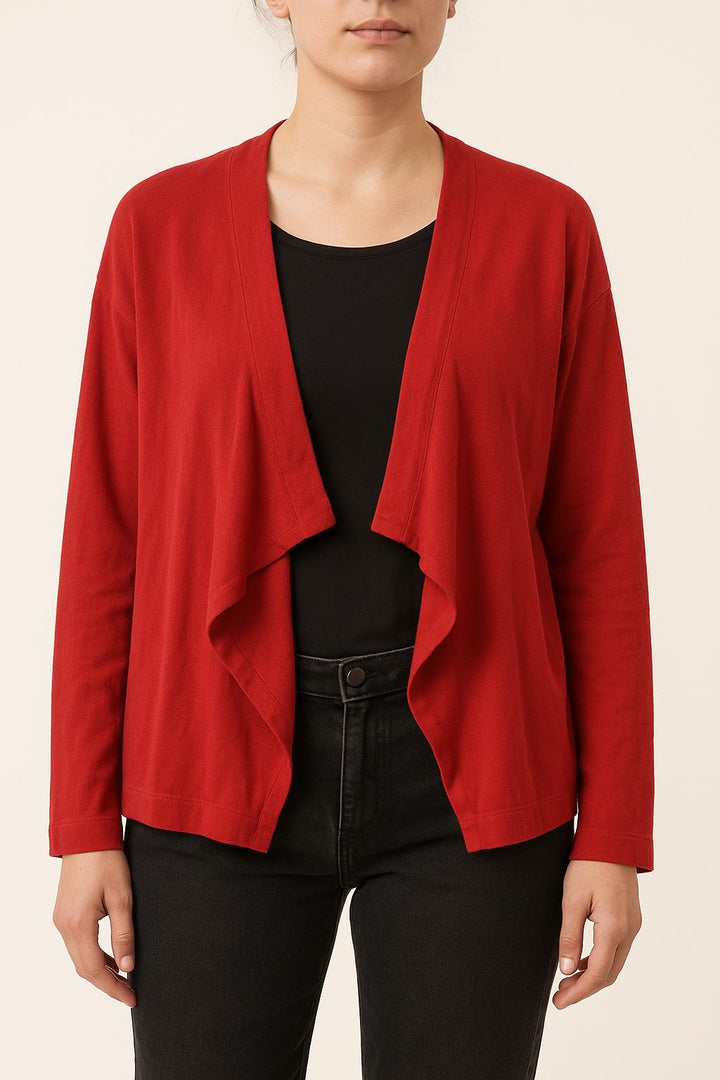 Cardigan Rouge - Taille M/38 de la marque Comptoir des Cotonniers | PARAD27945 - Vendu par Paradigme - Image 1