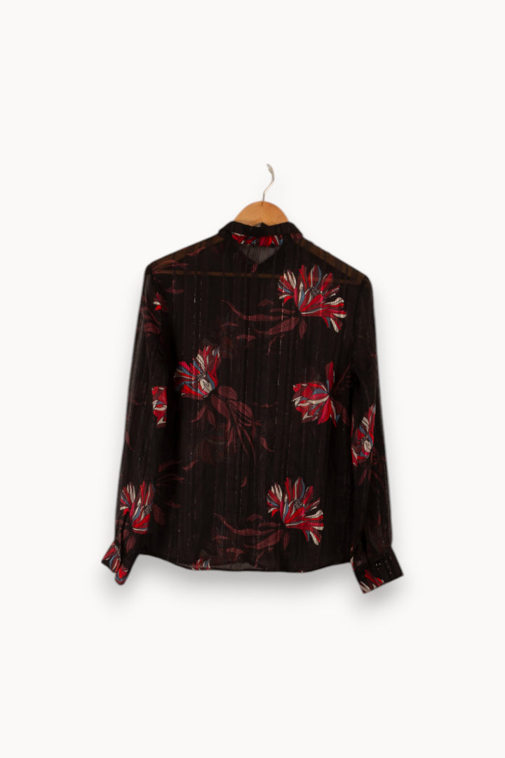 Chemise noire à motifs de la marque One Step | PARAD27980 - Vendu par Paradigme - Image 3