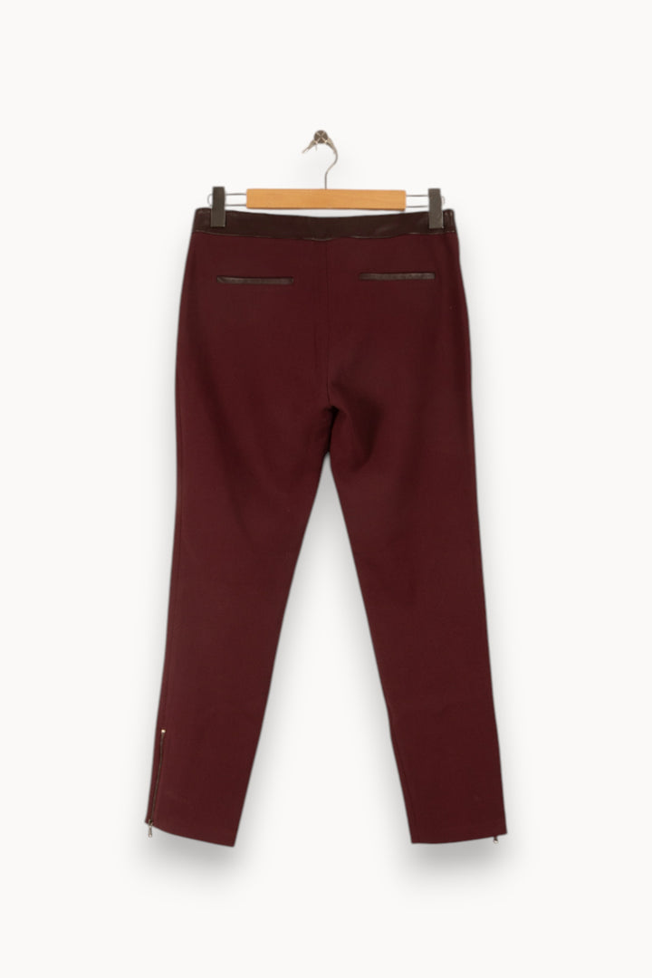 Pantalon Bordeaux - Taille L/40 de la marque ZAPA | PARAD27986 - Vendu par Paradigme - Image 4