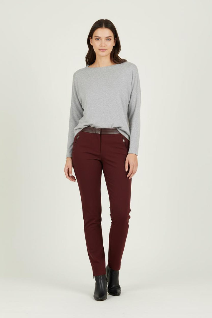 Pantalon Bordeaux - Taille L/40 de la marque ZAPA | PARAD27986 - Vendu par Paradigme - Image 1