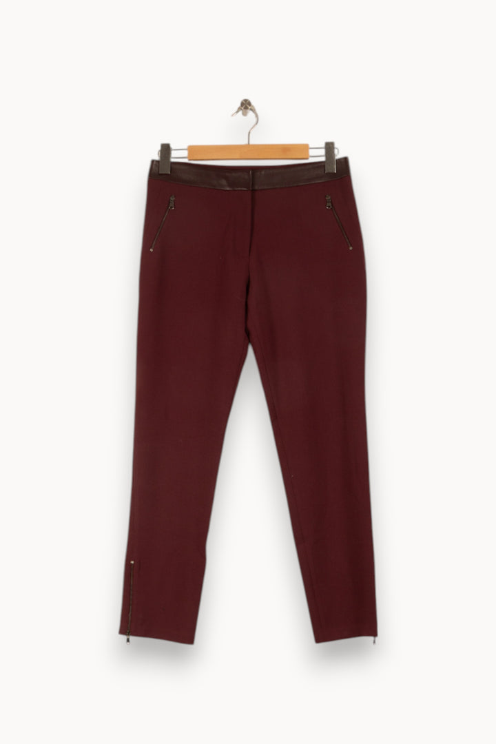 Pantalon Bordeaux - Taille L/40 de la marque ZAPA | PARAD27986 - Vendu par Paradigme - Image 2