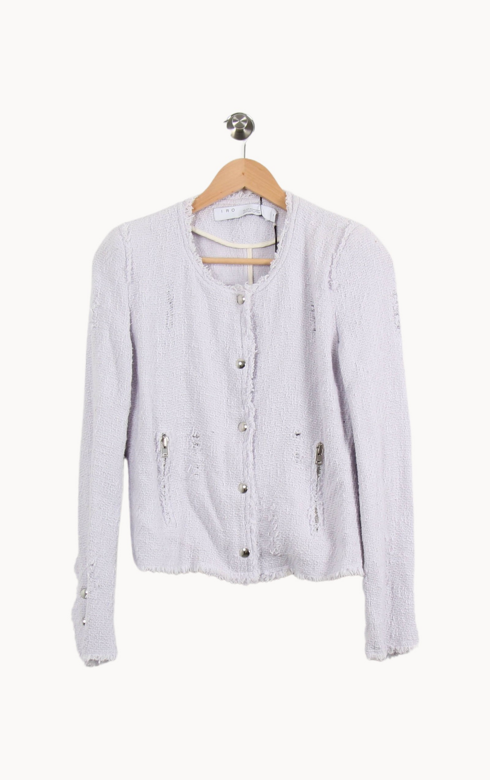 Veste Violette - Taille XS/34 de la marque IRO | PARAD27989 - Vendu par Paradigme - Image 2