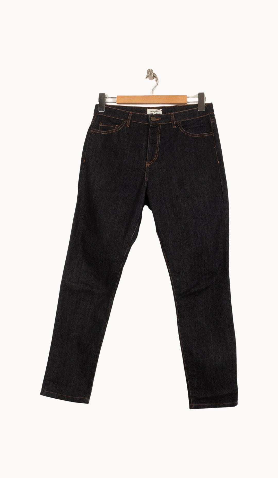 Jean Bleu Foncé - Taille L/40 de la marque Gerard Darel | PARAD28003 - Vendu par Paradigme - Image 2