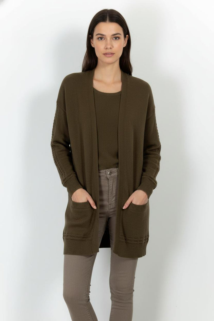 Cardigan Marron - Taille S/36 de la marque IKKS | PARAD28046 - Vendu par Paradigme - Image 1