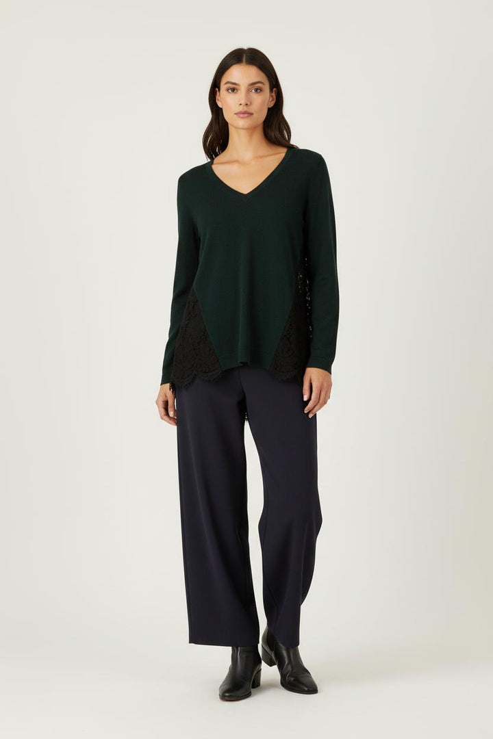 Pull vert - Taille XS/34