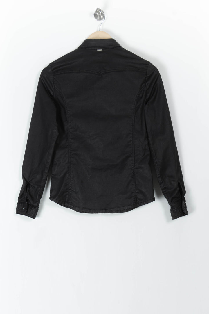Chemise Noire - Taille XS/34 de la marque IKKS | PARAD28051 - Vendu par Paradigme - Image 4