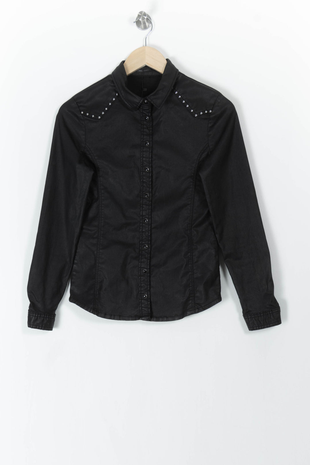 Chemise Noire - Taille XS/34 de la marque IKKS | PARAD28051 - Vendu par Paradigme - Image 2