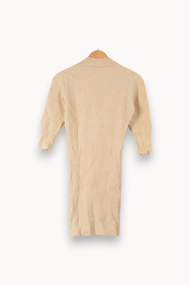 Robe Beige de la marque Sessùn | PARAD28077 - Vendu par Paradigme - Image 3