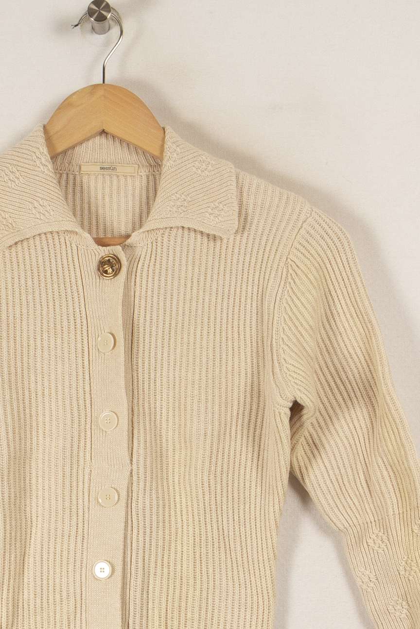 Robe Beige de la marque Sessùn | PARAD28077 - Vendu par Paradigme - Image 2