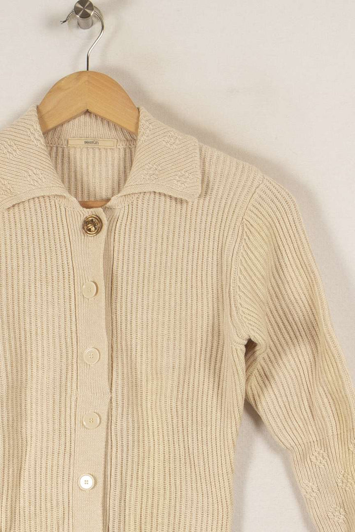Robe Beige de la marque Sessùn | PARAD28077 - Vendu par Paradigme - Image 2
