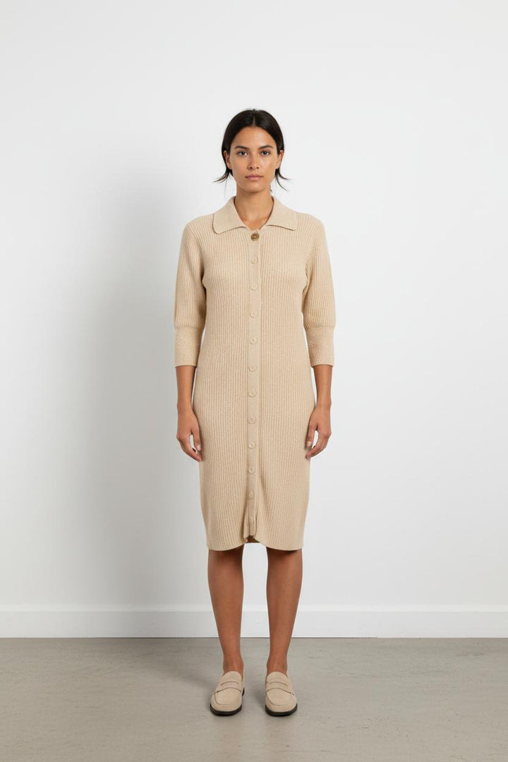 Robe Beige - Taille XS/34