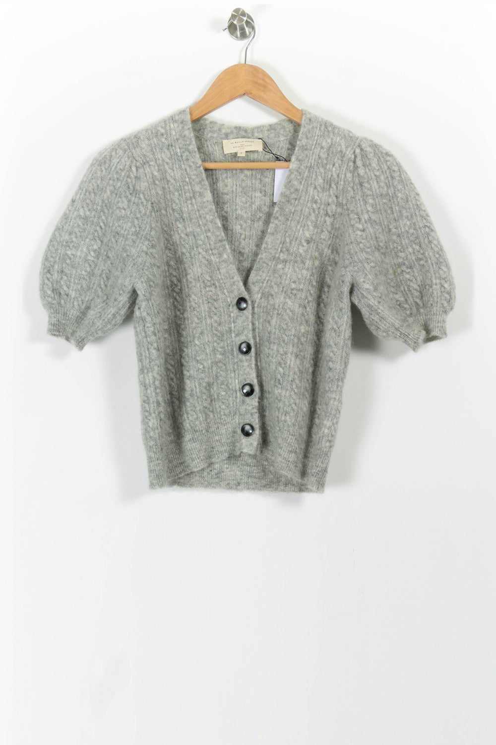 Cardigan Gris - Taille S/36 de la marque Sézane | PARAD28097 - Vendu par Paradigme - Image 2