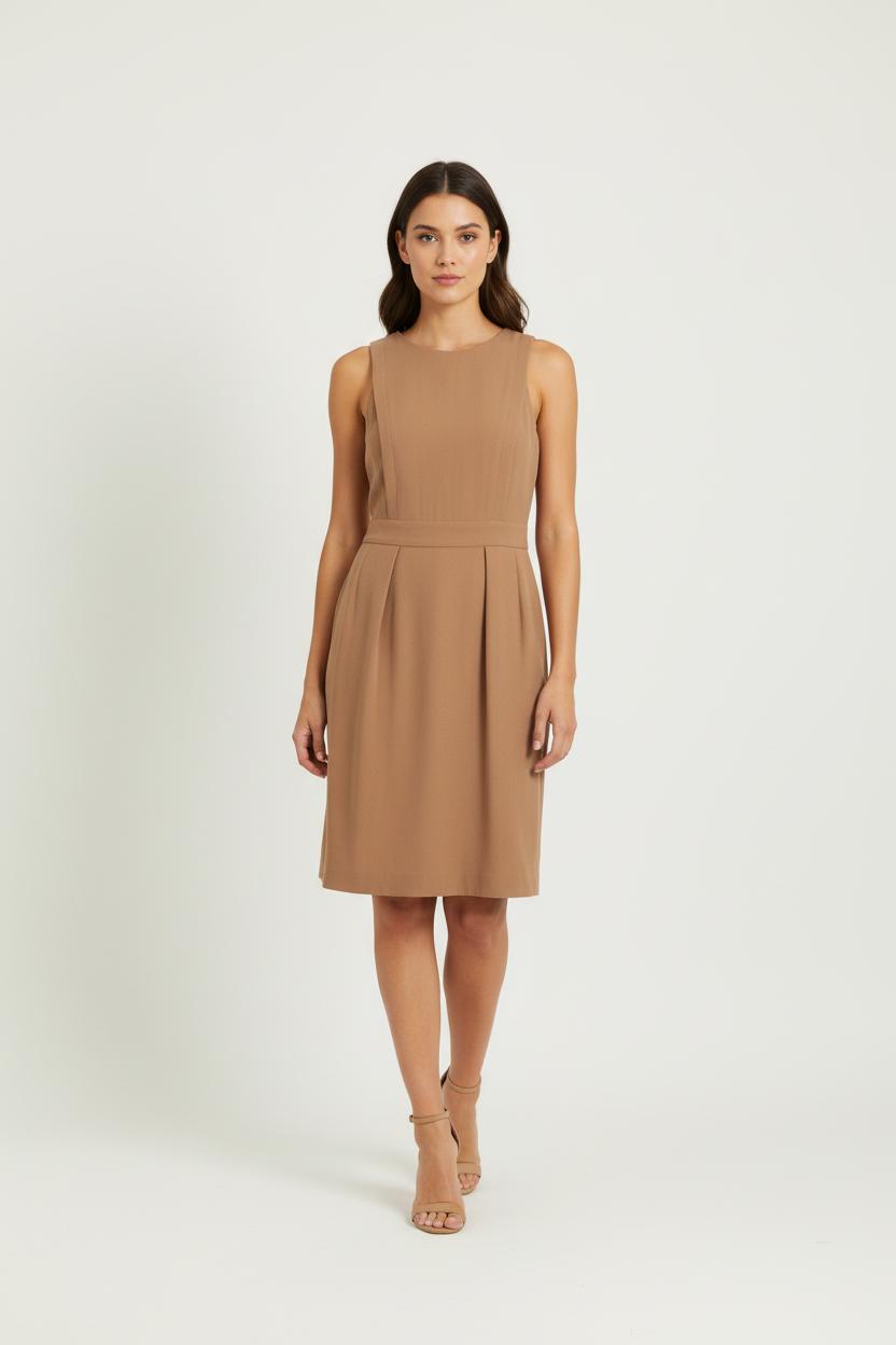 Robe beige - Taille M/38