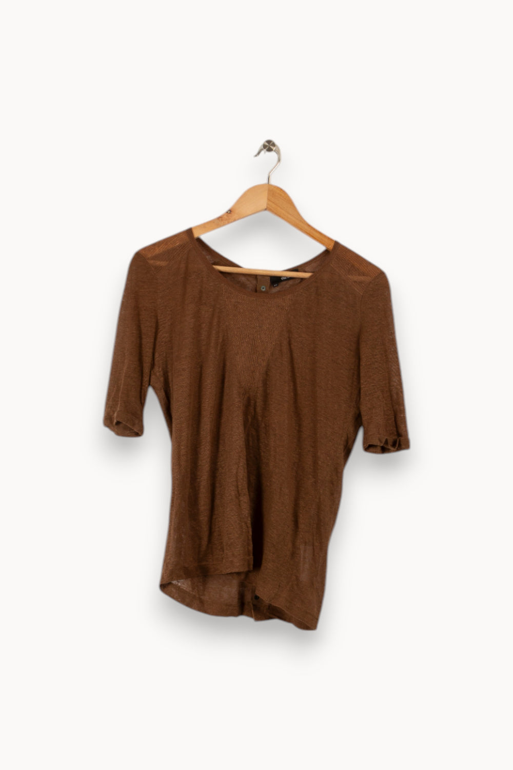 Blouse Marron de la marque The Kooples | PARAD28150 - Vendu par Paradigme - Image 1