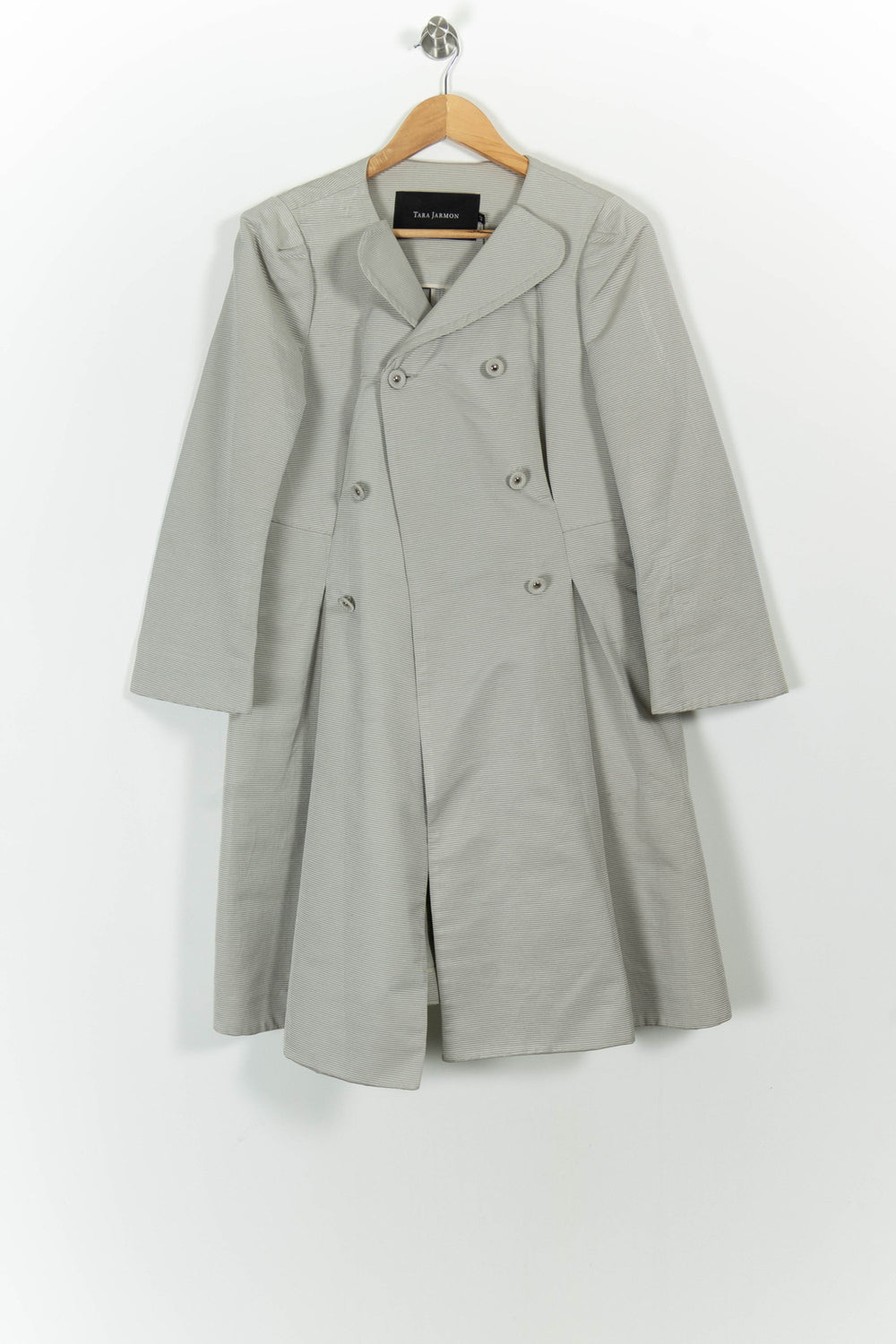 Trench Gris - Taille XL/42 de la marque Tara Jarmon | PARAD28152 - Vendu par Paradigme - Image 2