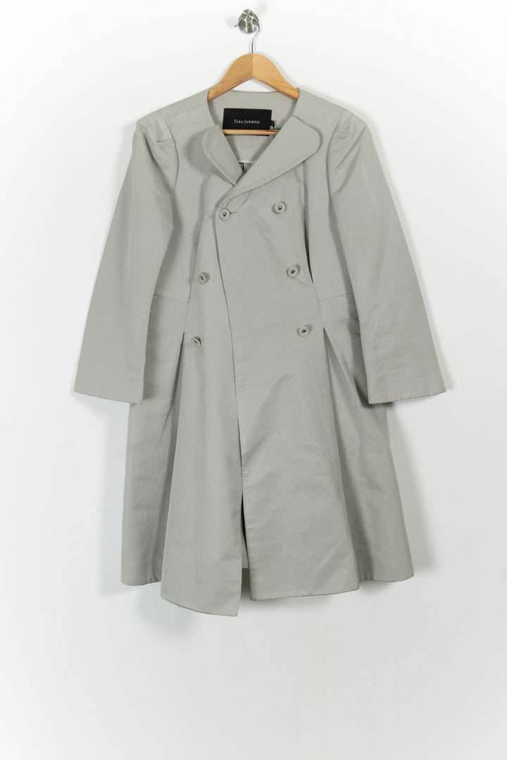 Trench Gris - Taille XL/42 de la marque Tara Jarmon | PARAD28152 - Vendu par Paradigme - Image 2