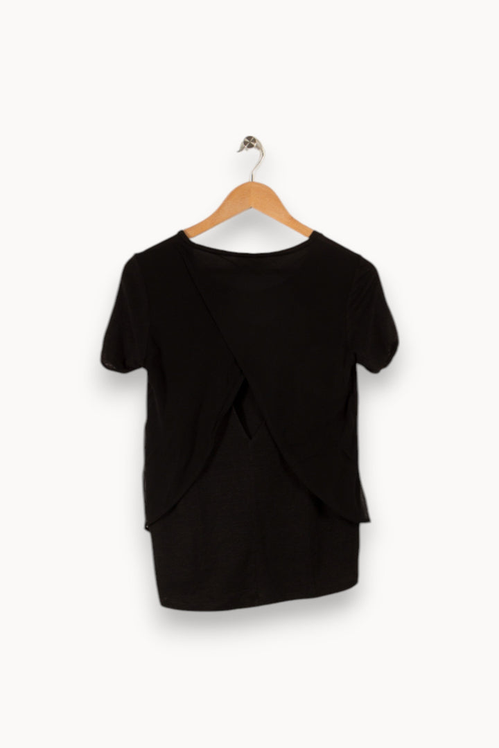 T-shirt Noir - Taille S/36
