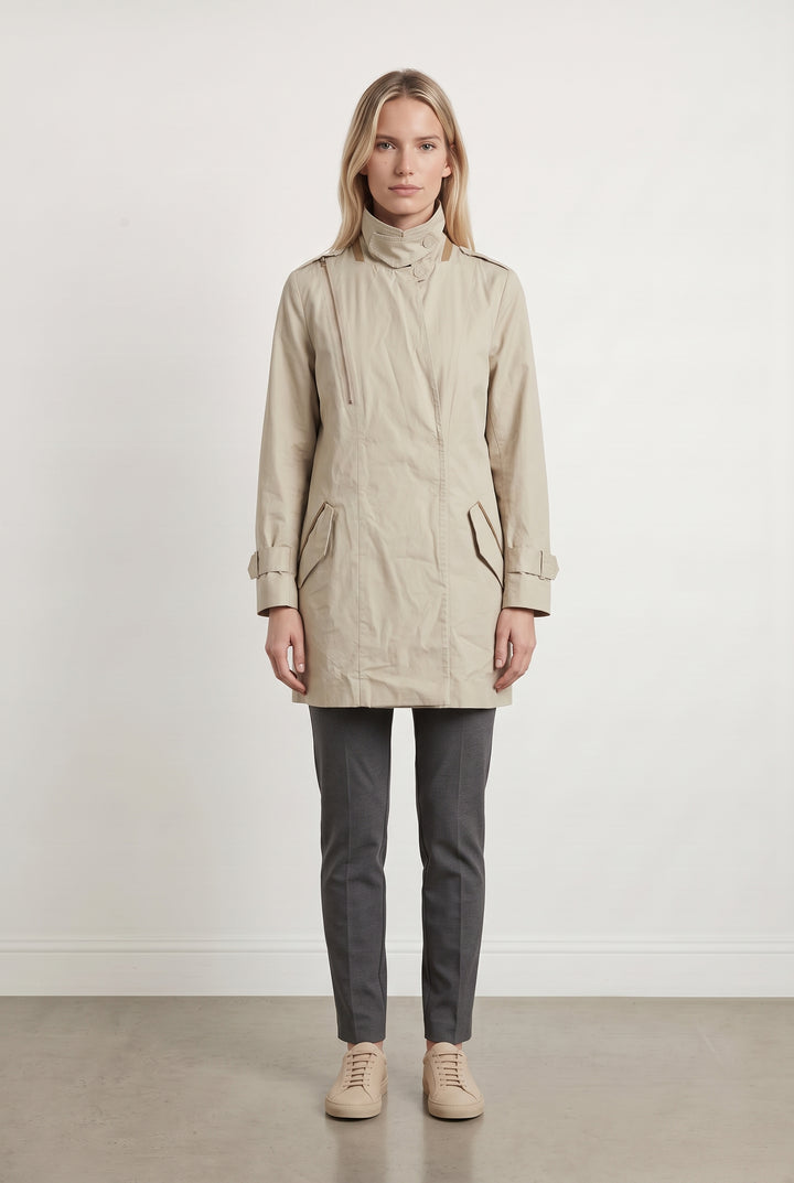 Trench Beige - Taille S/36 de la marque IKKS | PARAD28181 - Vendu par Paradigme - Image 1