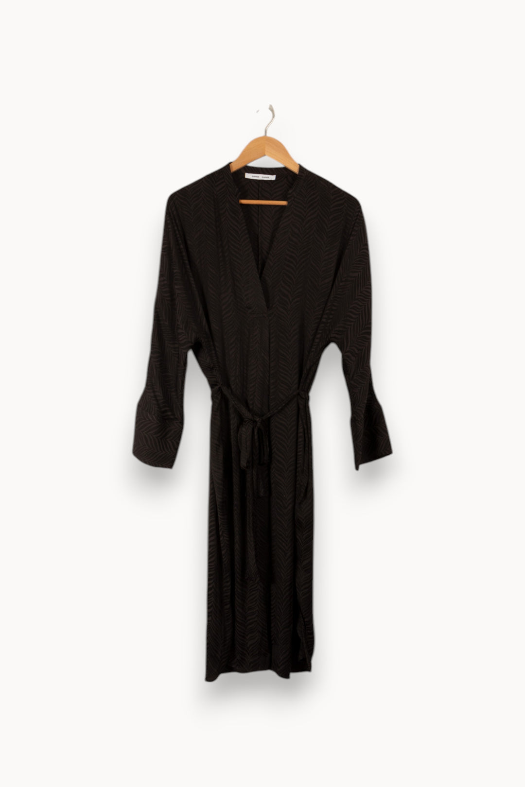 Robe longue noire de la marque Samsoe Samsoe | PARAD28301 - Vendu par Paradigme - Image 1