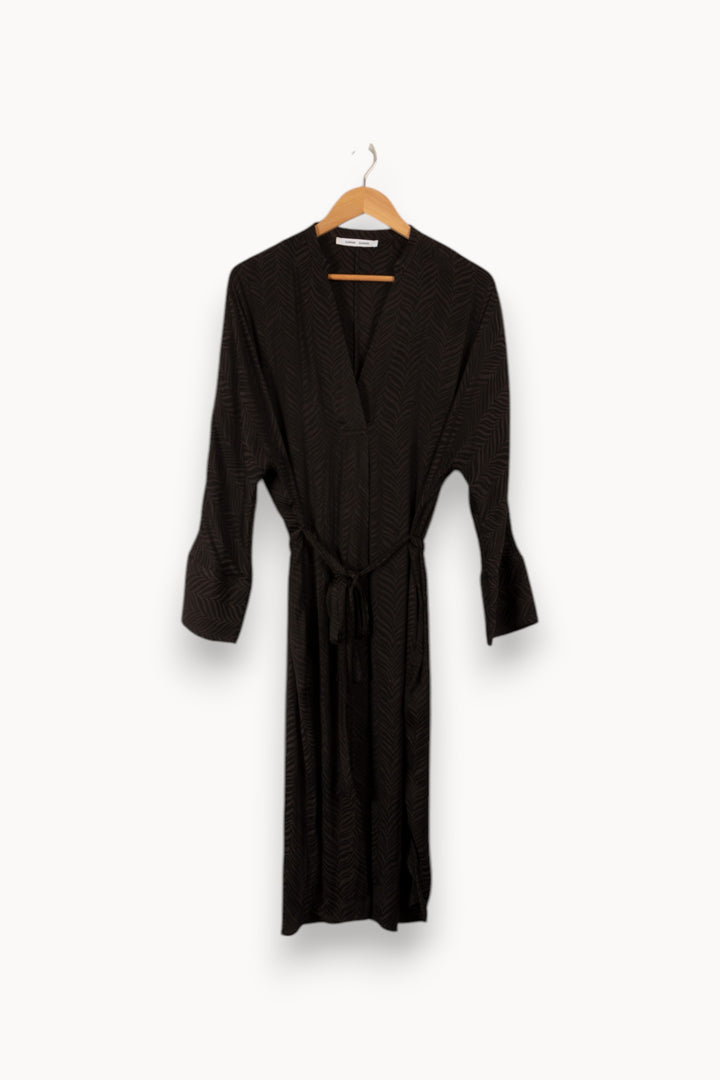 Robe longue noire de la marque Samsoe Samsoe | PARAD28301 - Vendu par Paradigme - Image 1