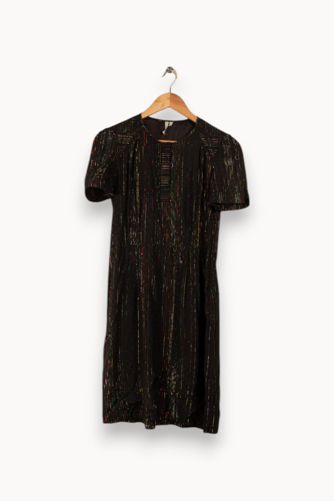 Robe noire brillante de la marque IRO | PARAD28305 - Vendu par Paradigme - Image 1