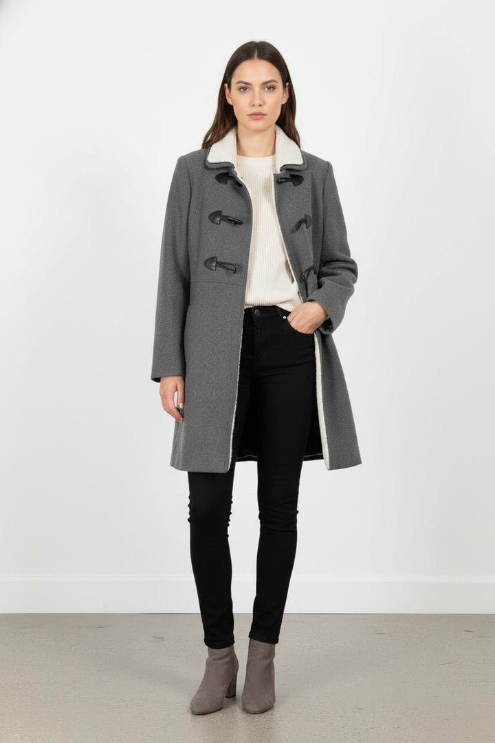 Duffle-coat Gris - Taille S/36 de la marque Ekyog | PARAD28306 - Vendu par Paradigme - Image 1