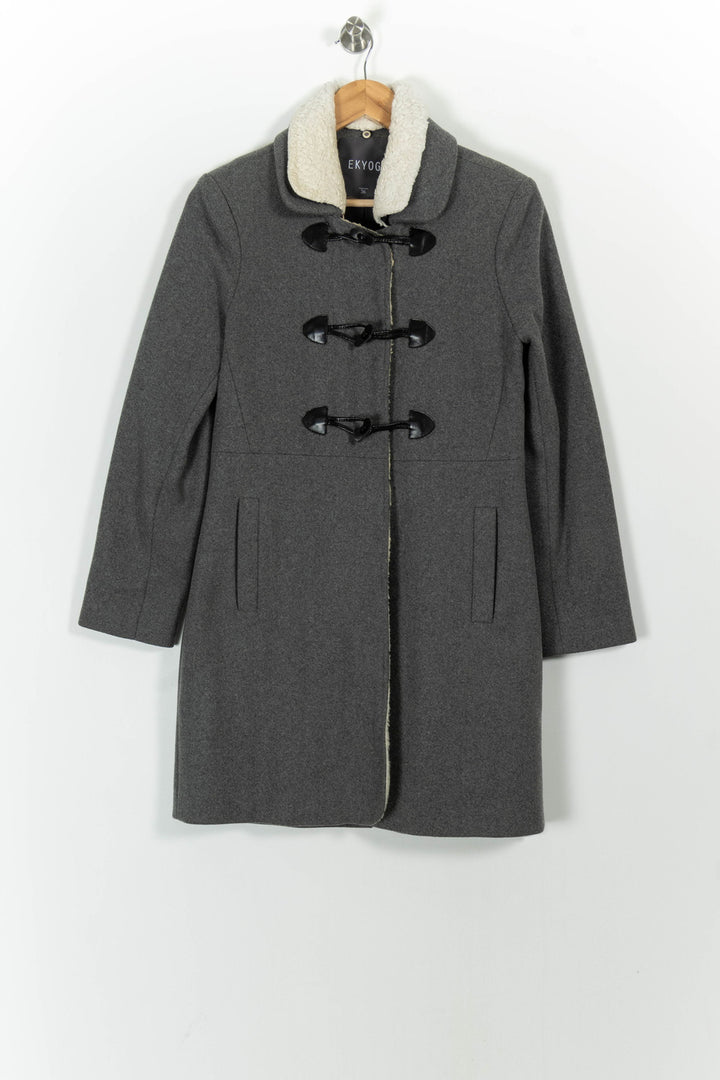 Duffle-coat Gris - Taille S/36 de la marque Ekyog | PARAD28306 - Vendu par Paradigme - Image 2