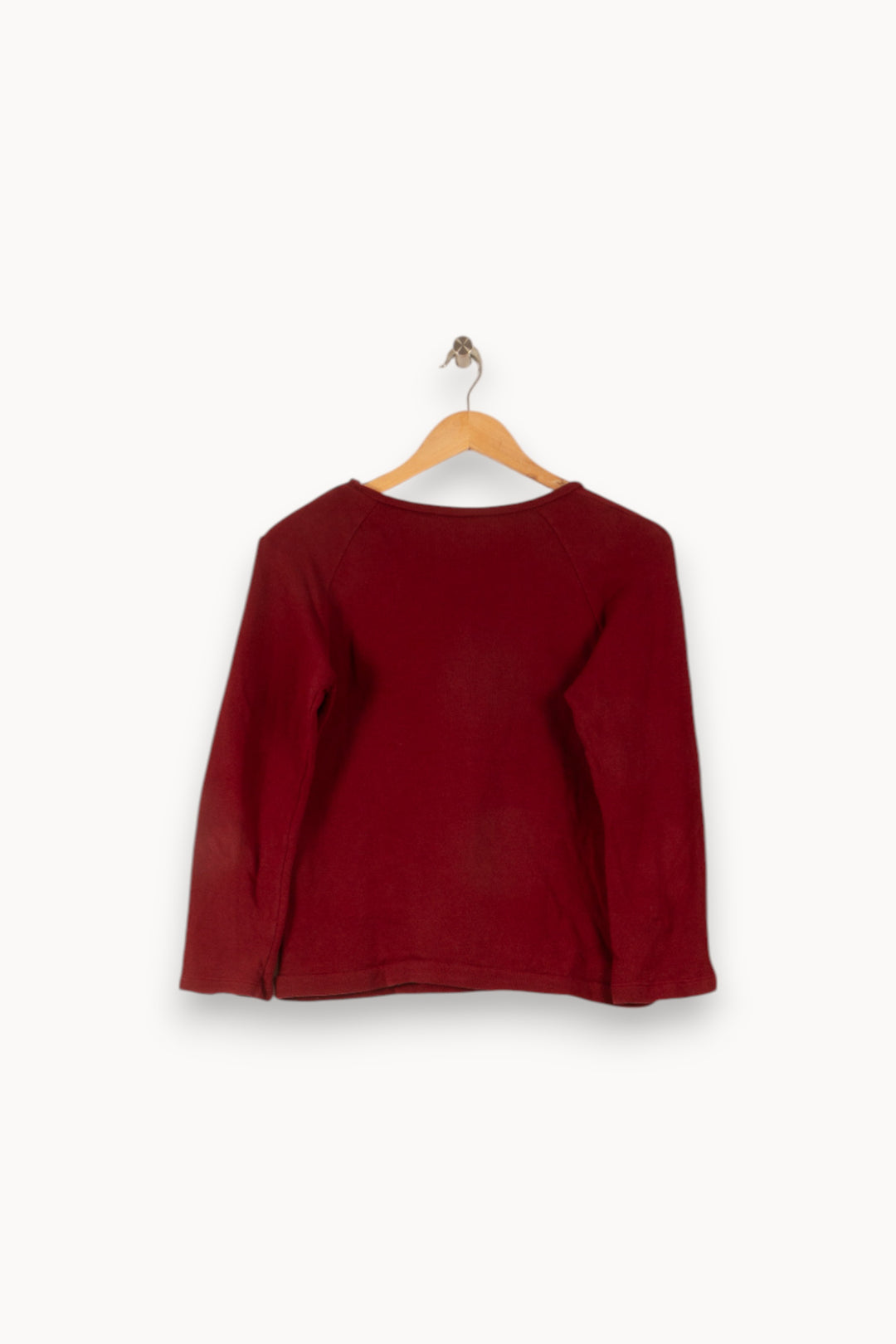 Sweatshirt Bordeaux - Taille S/36 de la marque Claudie Pierlot | PARAD28328 - Vendu par Paradigme - Image 4